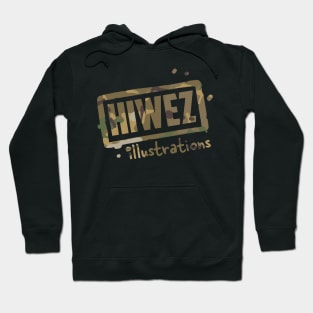 HIWEZ logo Multicam Hoodie